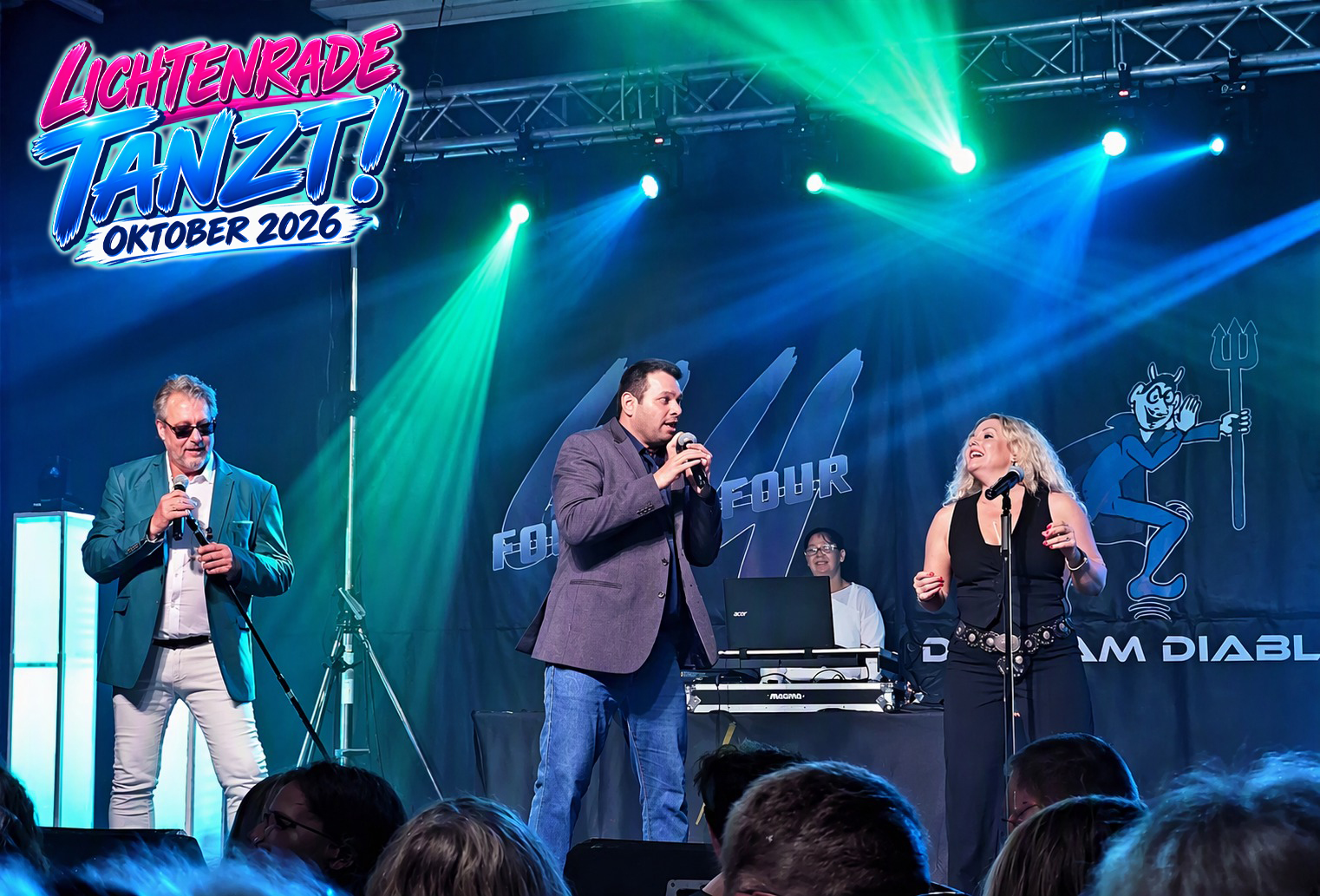 Live auf der Bühne – Stimmungsbild