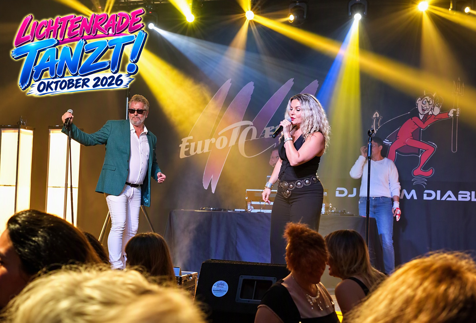 Live auf der Bühne – Stimmungsbild