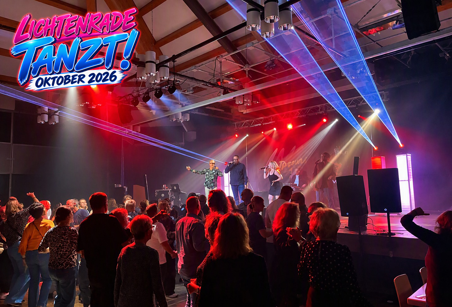 Live auf der Bühne – Stimmungsbild