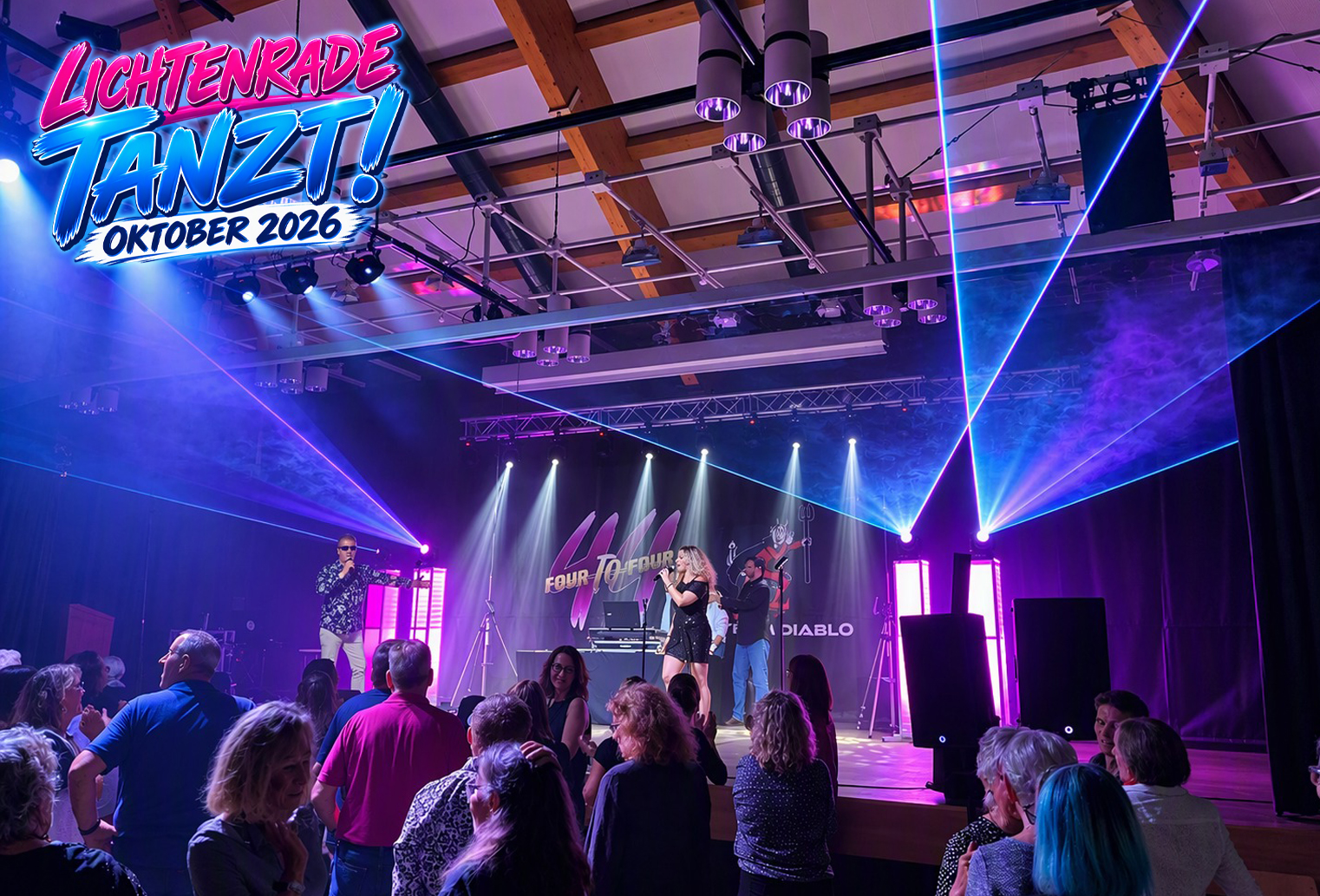 Live auf der Bühne – Stimmungsbild